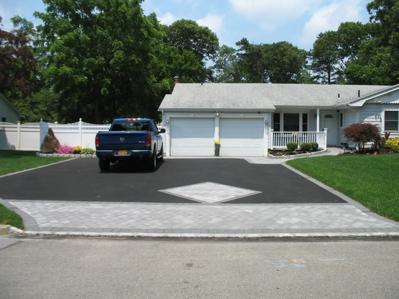 Custom poolscape — Long Island