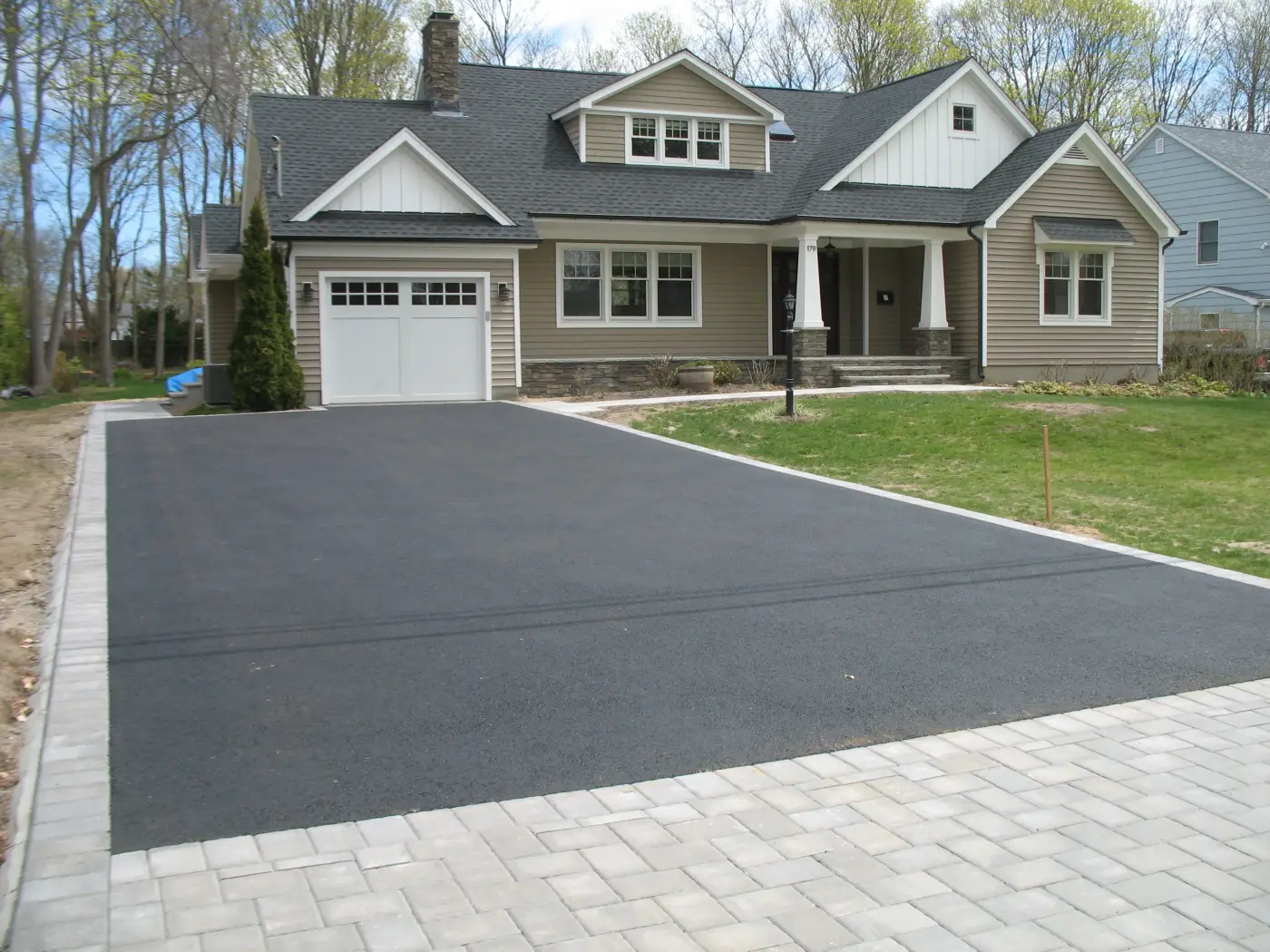 Driveway project — Bayport area